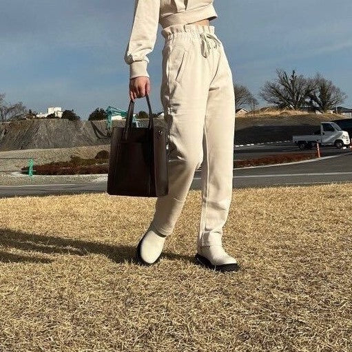 ハイウエストスウェットパンツ