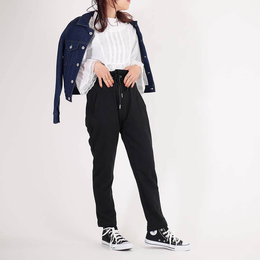 ハイウエストスウェットパンツ