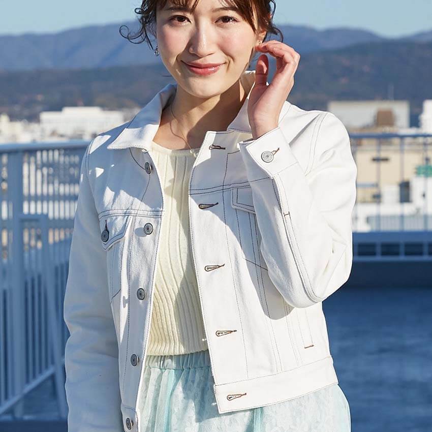 2WAYデニムジャケット